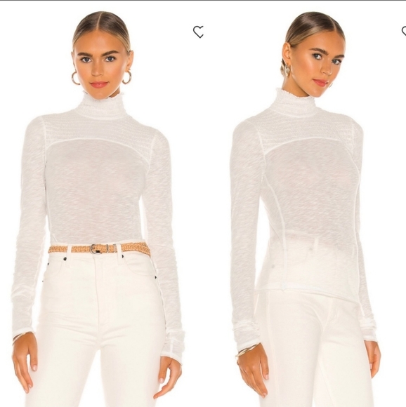 Free People Long Sleeve Turtleneck - Picture 5 of 8